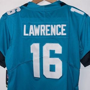 NFL Jacksonville Jaguars Trevor Lawrence Nike Football Jersey Embroidered
